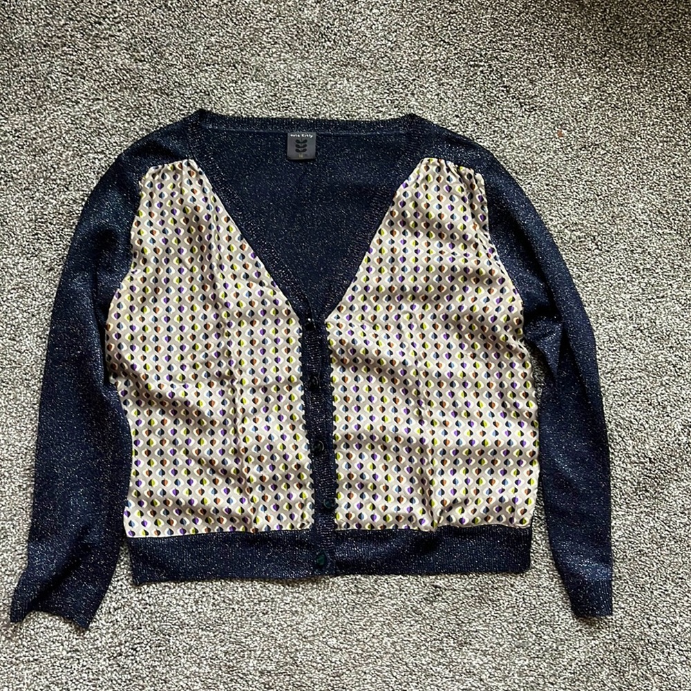 Gorgeous Orla Kiely retro cardigan—US size 6/UK size 10